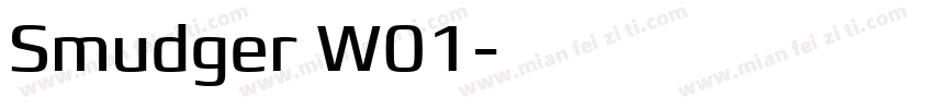 Smudger W01字体转换